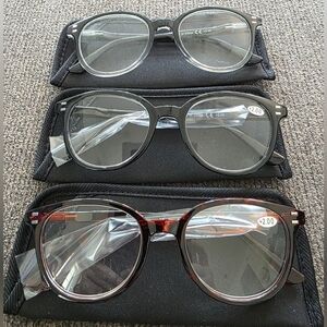 Reader Glasses Strength 2.00 Set Of Three
